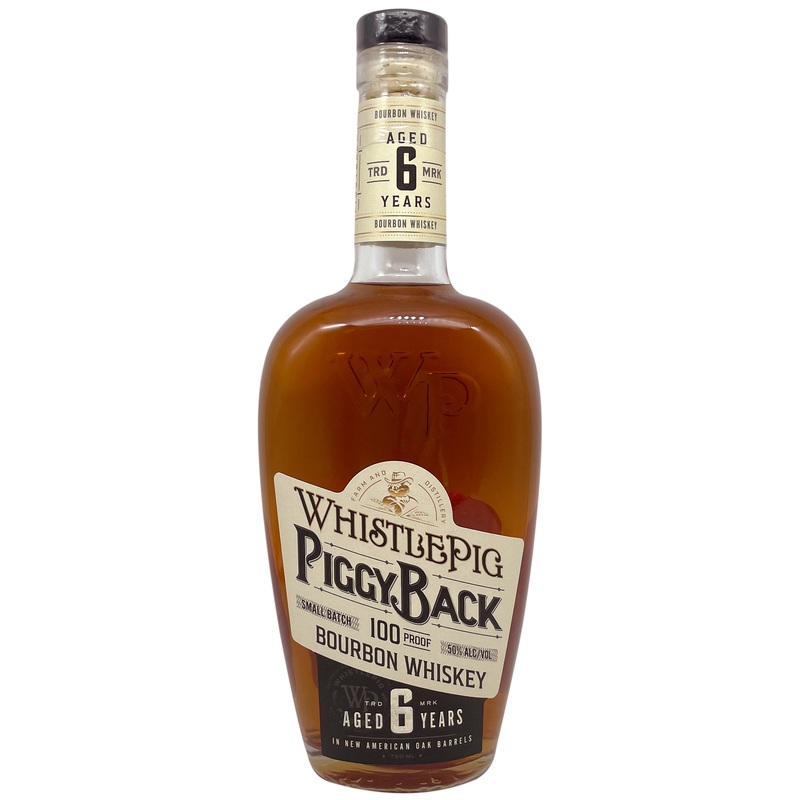 Piggyback 6yr Bourbon Whiskey 750ml