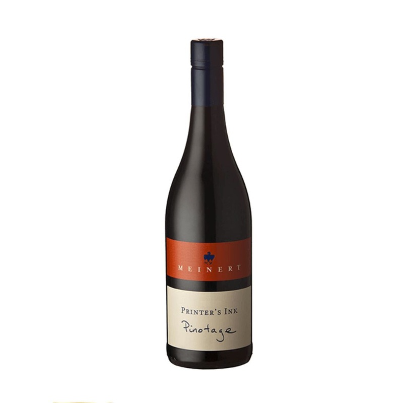 Case of Meinert Printer’s Ink Pinotage