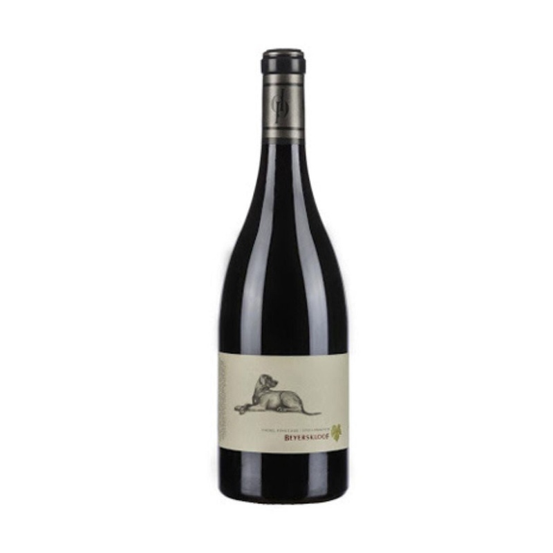 Bottle of Beyerskloof Diesel Pinotage
