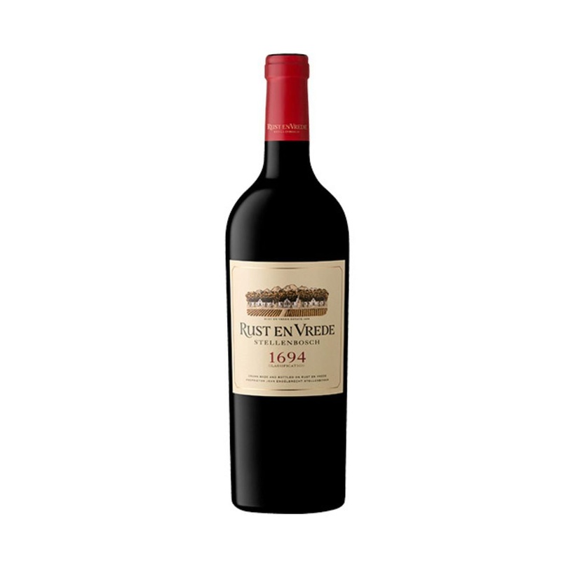 Bottle of Rust en Vrede Estate 1694 Classification