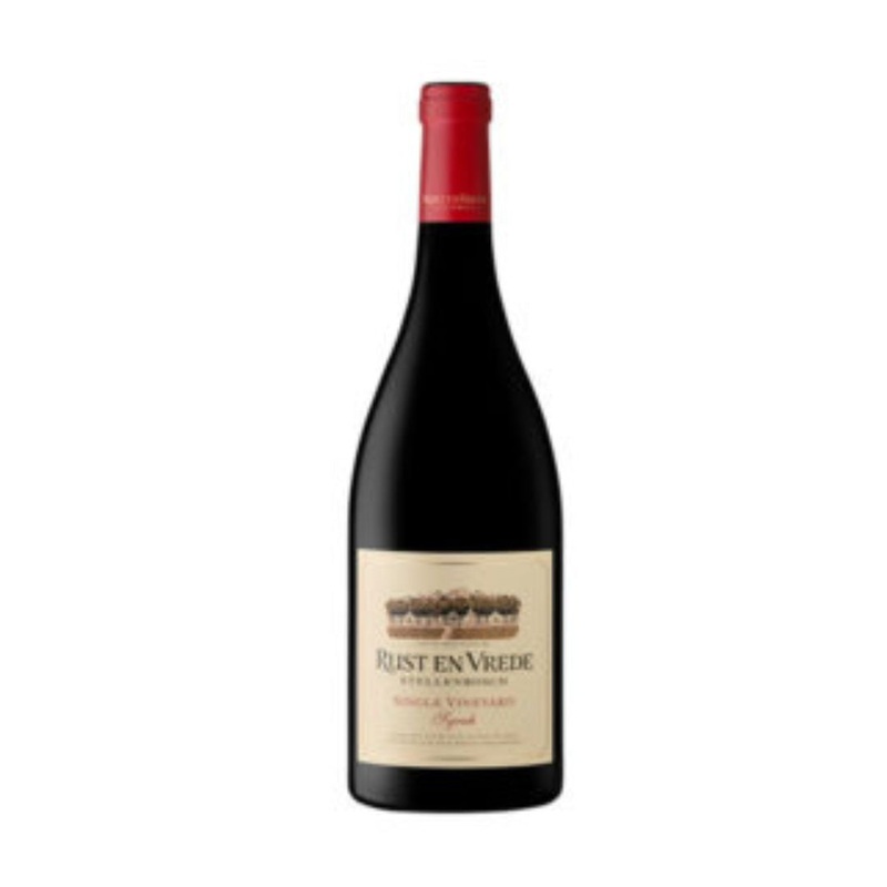 Bottle of Rust en Vrede Estate Single Vineyards Syrah