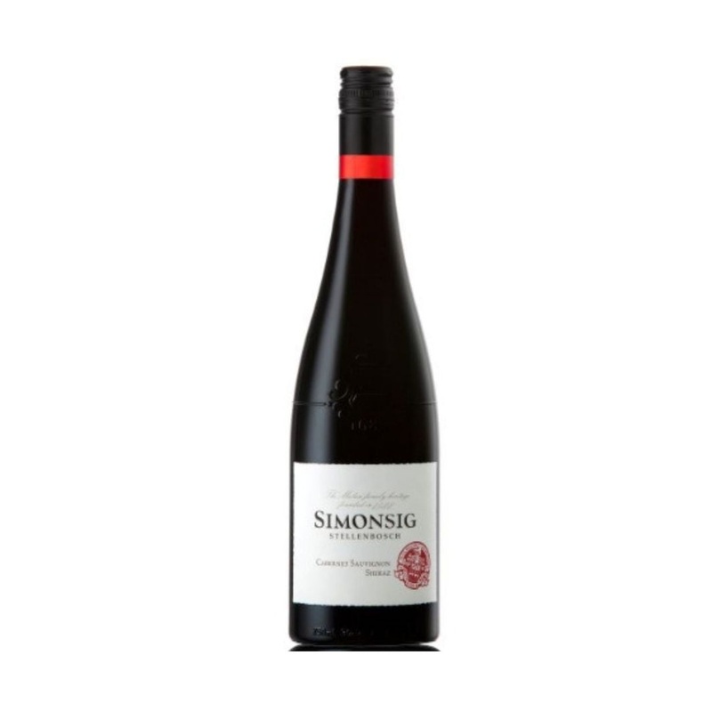 Case of Simonsig Cabernet Sauvignon Shiraz