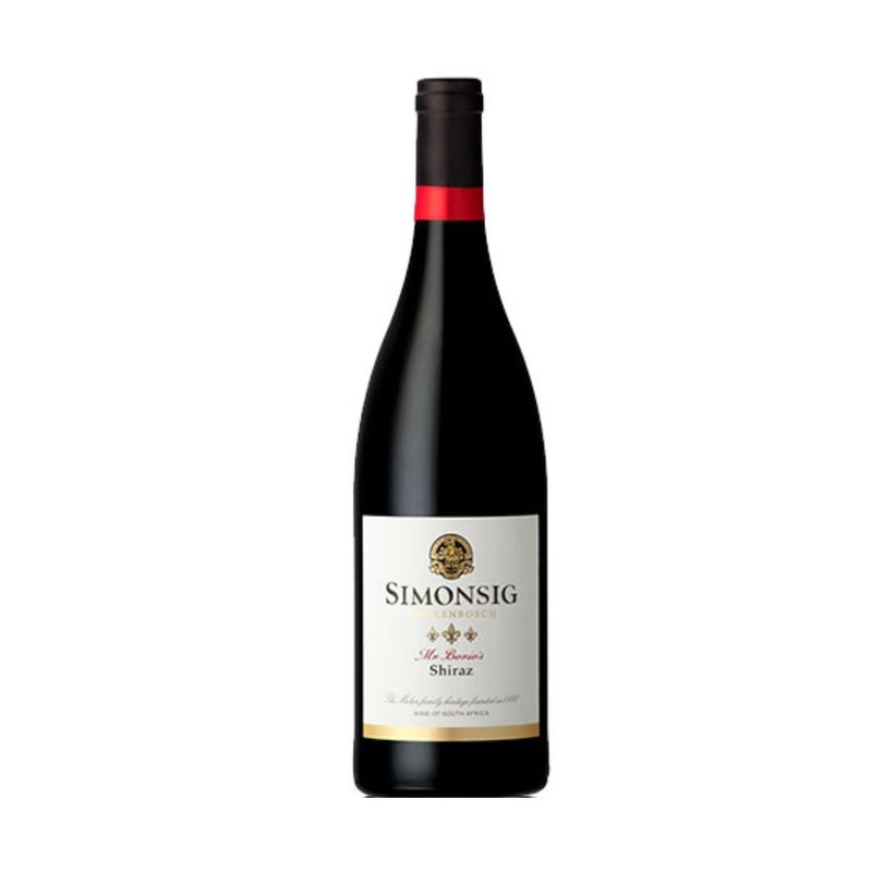 Case of Simonsig Mr Borios Shiraz