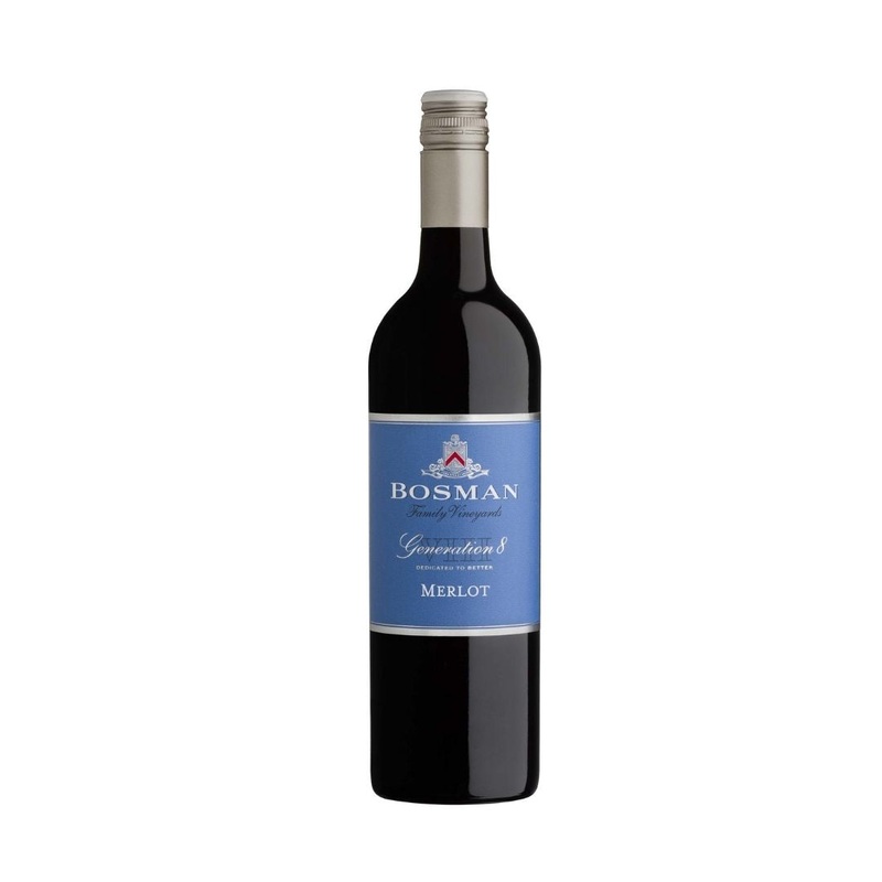 Case of Bosman Generation 8 Merlot