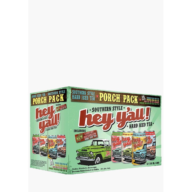 Hey Y’all – Porch Pack Mixer – 12x341ML