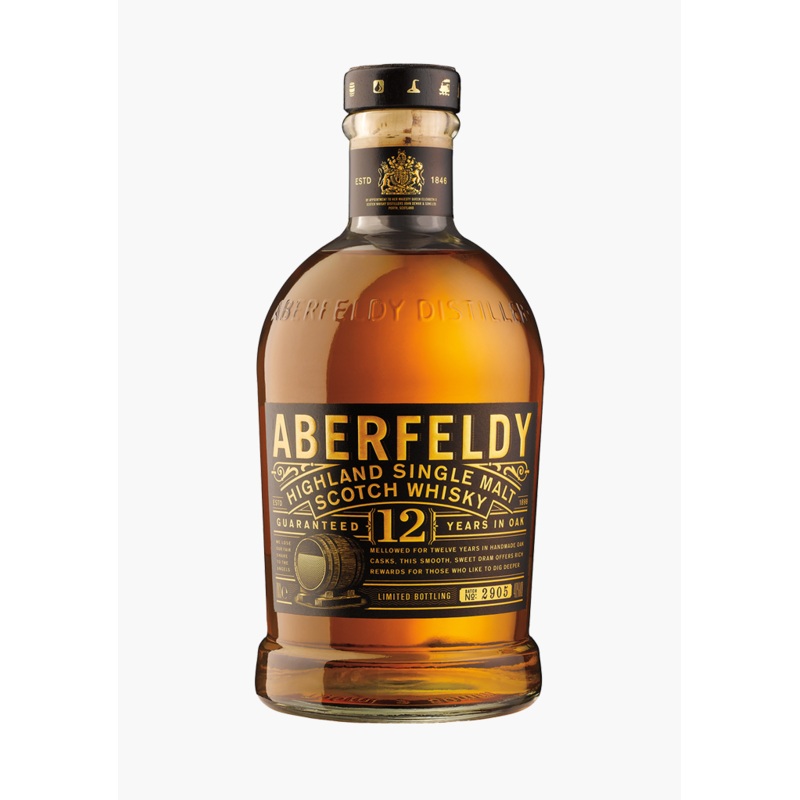 Aberfeldy 12 Year Old Highland Single Malt Scotch Whisky