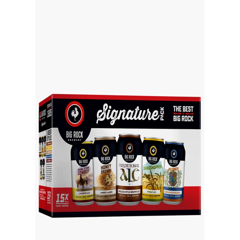Big Rock Signature Pack – 15 X 355ML