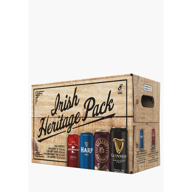 Guinness ‘Irish Heritage’ Mix Pack – 8 x 500ML