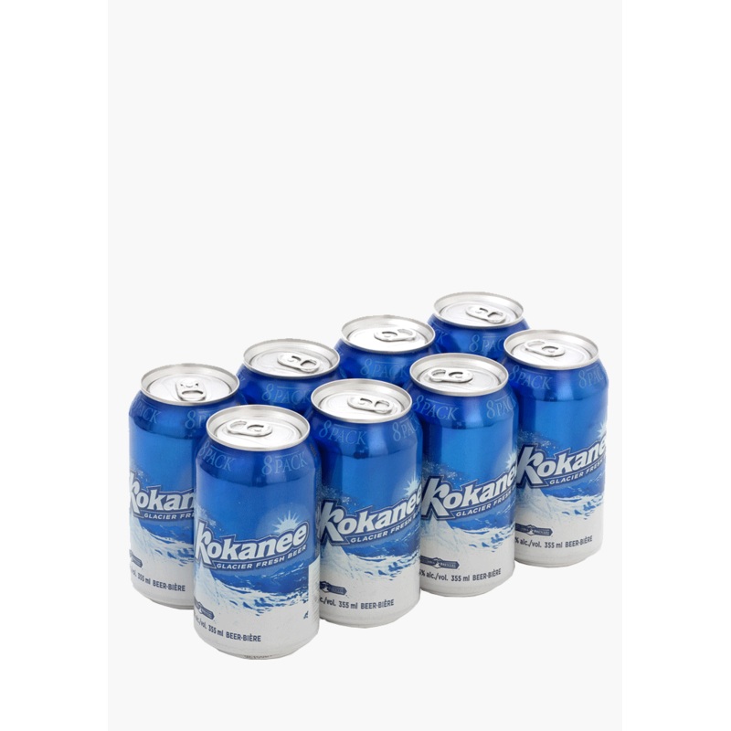 Kokanee Cans – 8 x 355ML|Canada|8x355ML