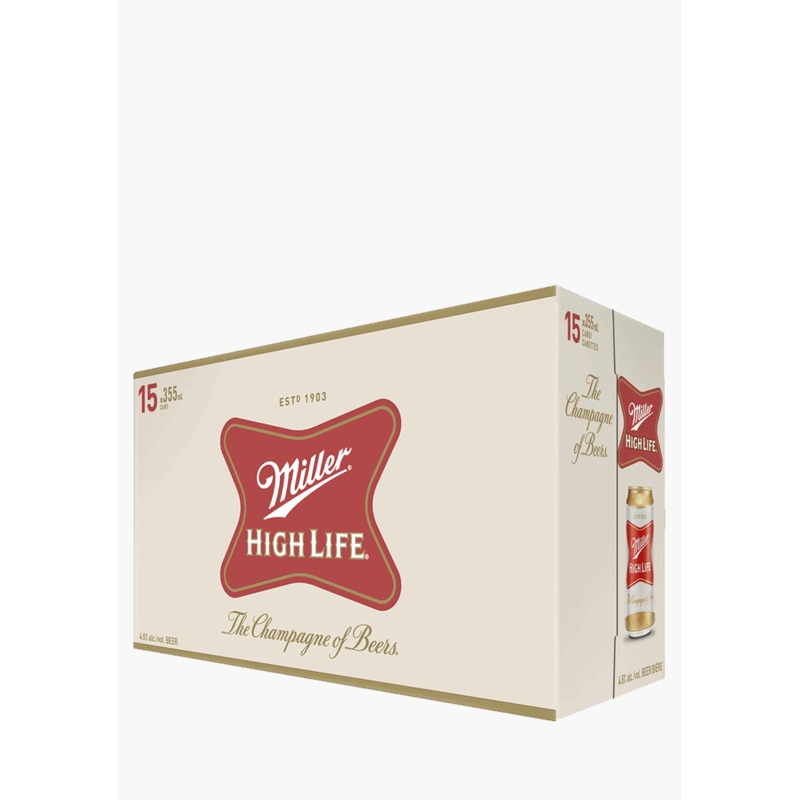 Miller High Life – 15x355ML|United States|15 x 355ML