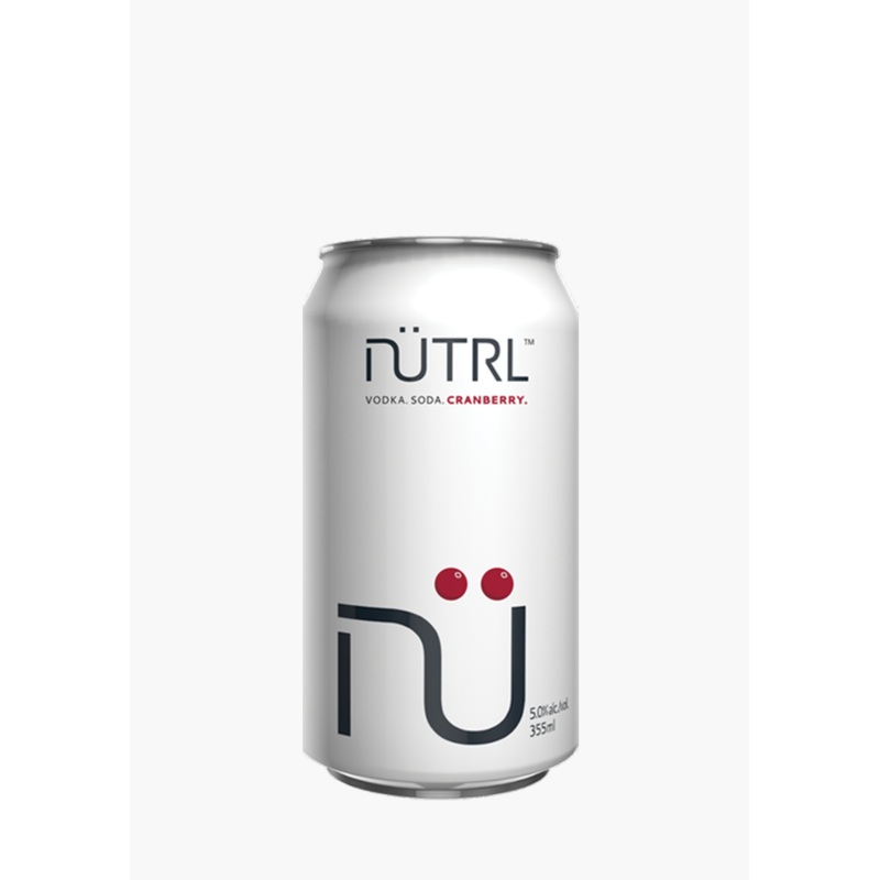 Nutrl Vodka Soda Cranberry – 6 x 355ML