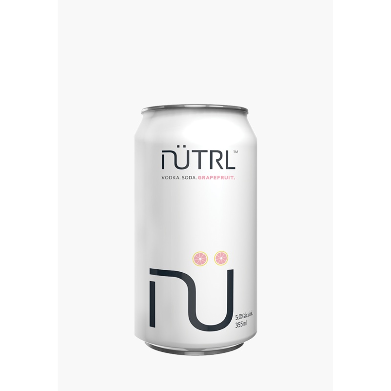 Nutrl Vodka Soda Grapefruit – 6 x 355ML