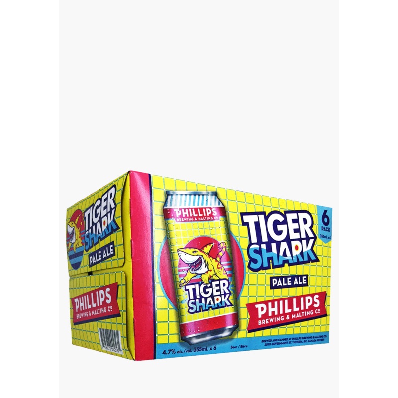 Phillips ‘Tiger Shark’ Pale Ale – 6 x 355ML