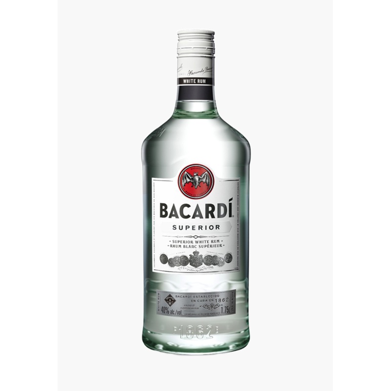 Bacardi White Rum – 1.75L|Canada|1750ML