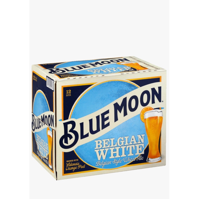 Blue Moon Wheat Ale Bottles – 12x341ML