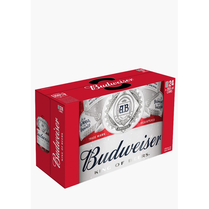 Budweiser Cans – 24x355ML|United States|24 x 355ML