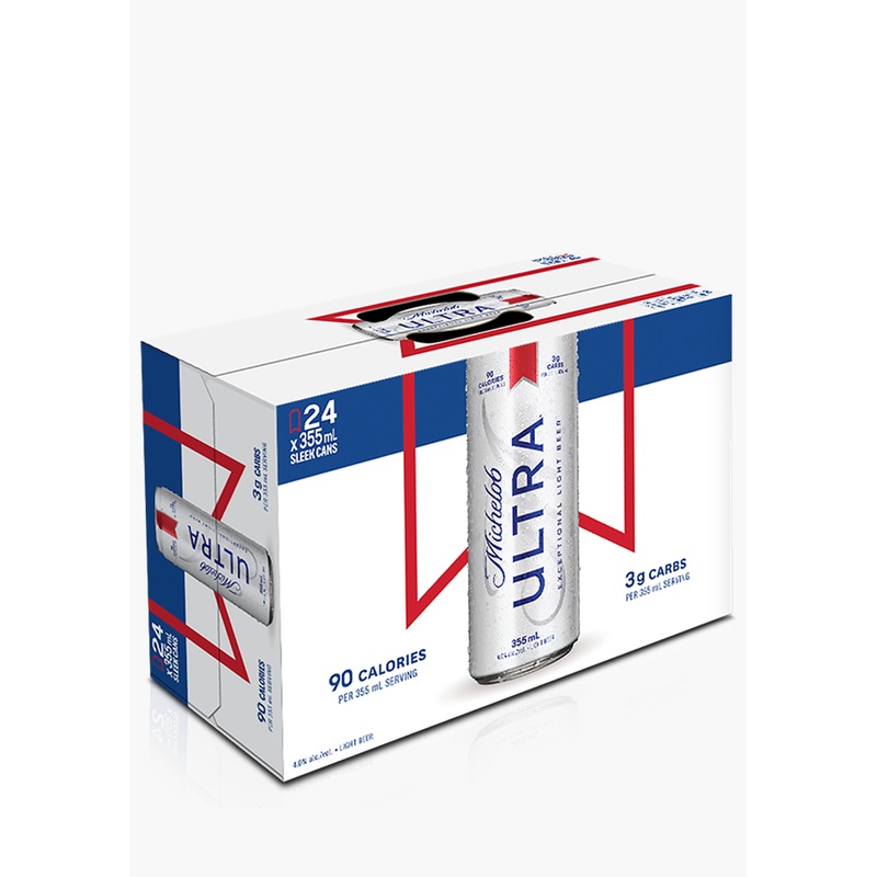 Michelob Ultra Slim Cans – 24x355ML
