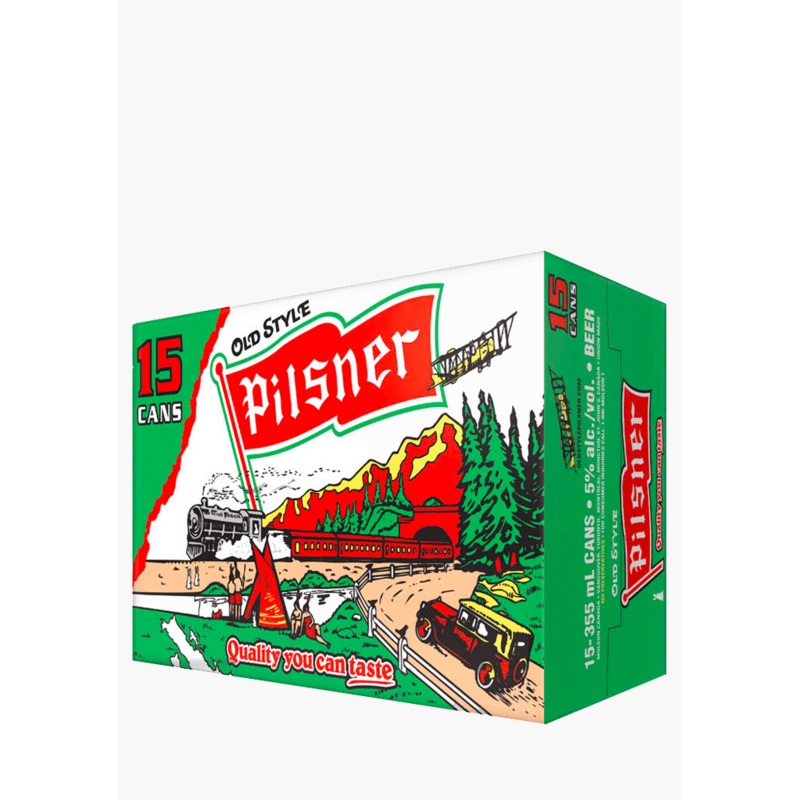 Pilsner Cans – 15 x 355ML|Canada|15 x 355ML