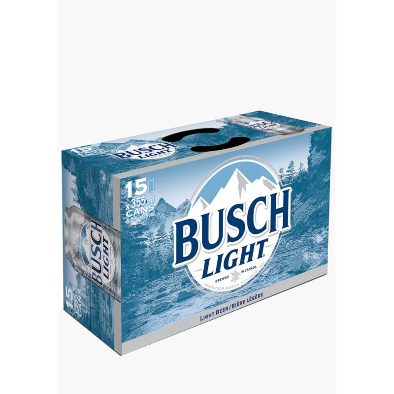 Busch Light – 15x355ML|Canada|15x355ML