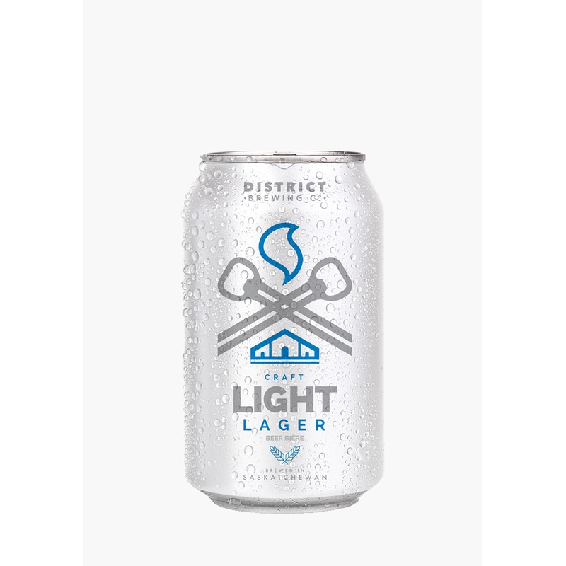 District Brewing Craft Light Lager – 15x355ML