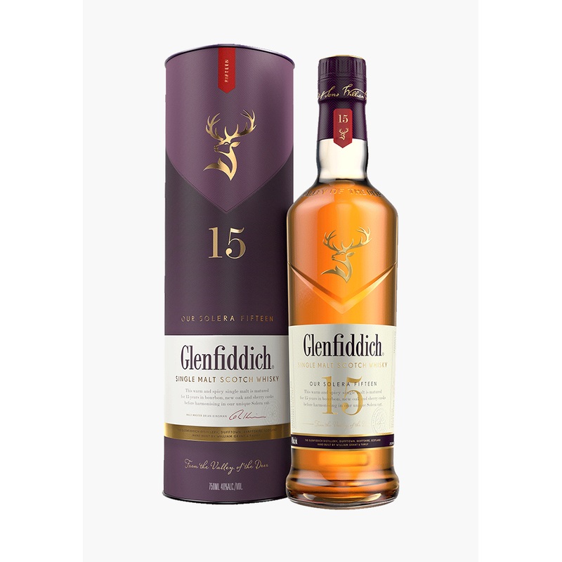 Glenfiddich Solera 15 Year Old Single Malt Scotch Whisky