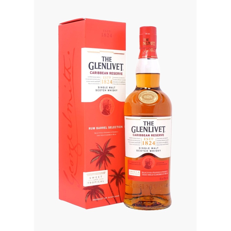Glenlivet ‘Caribbean Reserve’ Single Malt Scotch Whisky