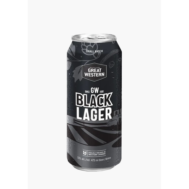 Great Western Black Lager 4x473ml