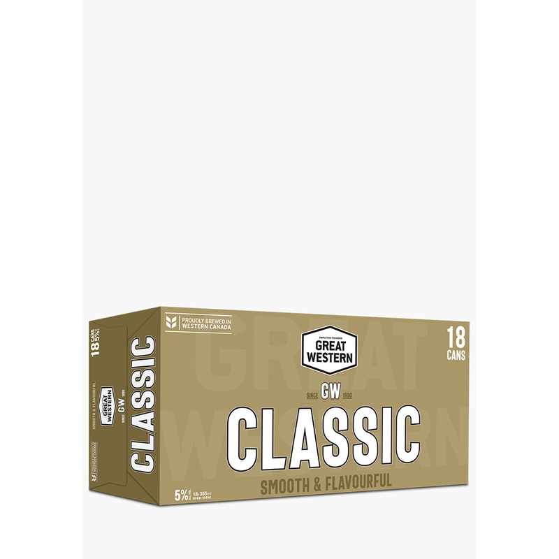 Great Western Classic Cans – 18x355ML