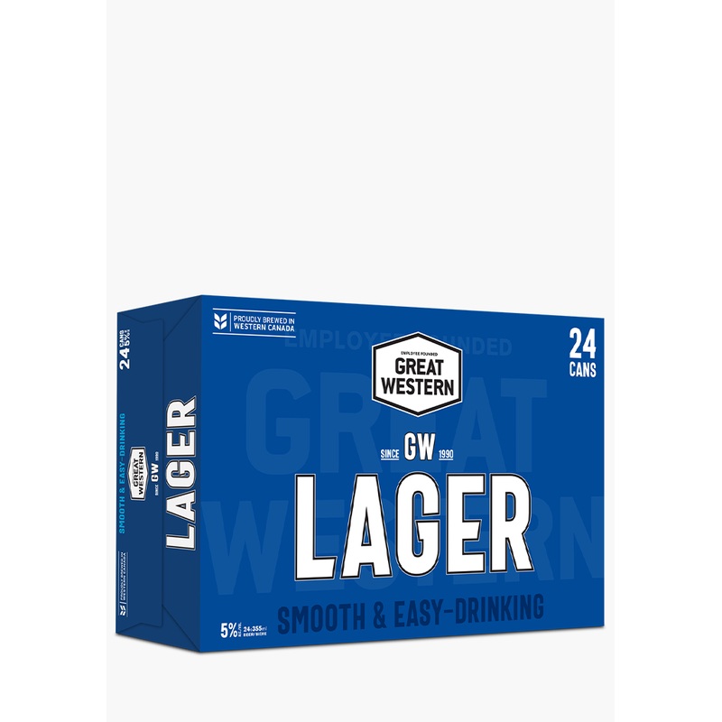 Great Western Lager – 24x355ML