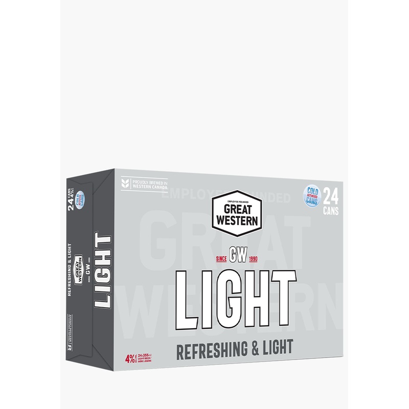 Great Western Light – 24x355ML