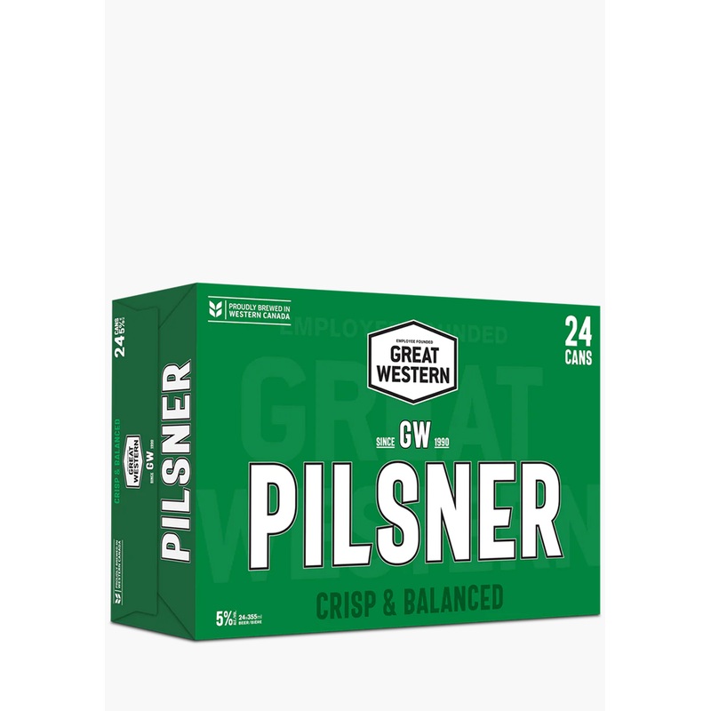 Great Western Pilsner – 24x355ML