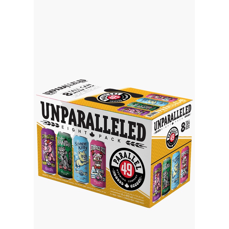 Parallel 49 Unparalleled Mixed Pack – 8x473ML
