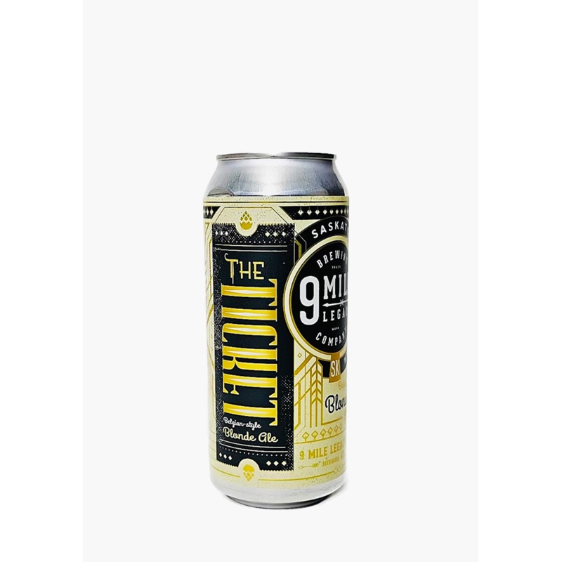 9 Mile Brewing The Ticket – 4×473 ML