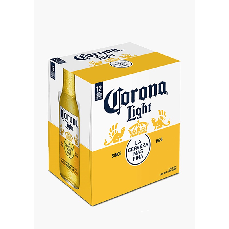 Corona Light Cans – 12x355ML|Canada|12x355ML