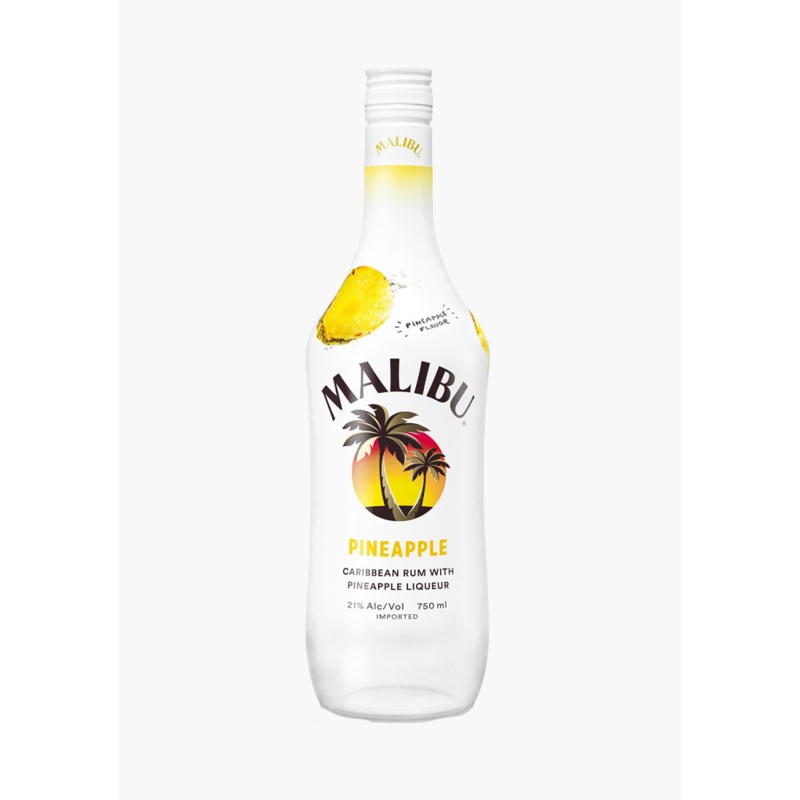 Malibu Pineapple Rum|Canada|750ML