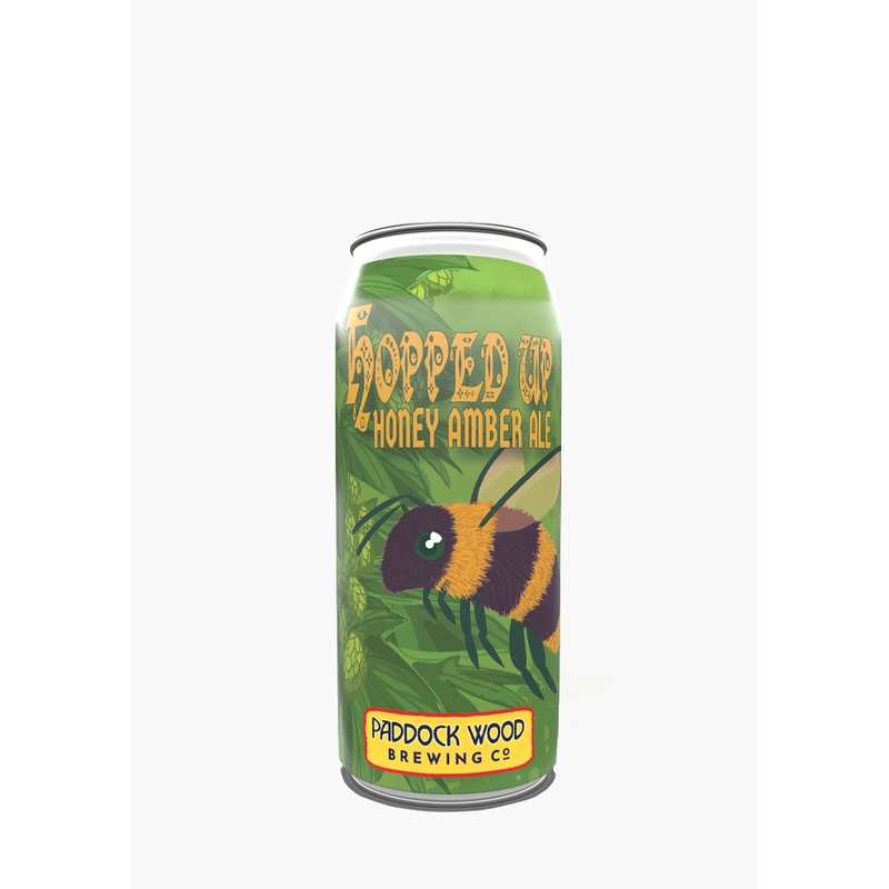 Paddock Wood Hopped Up Honey Amber Ale – 4x473ML