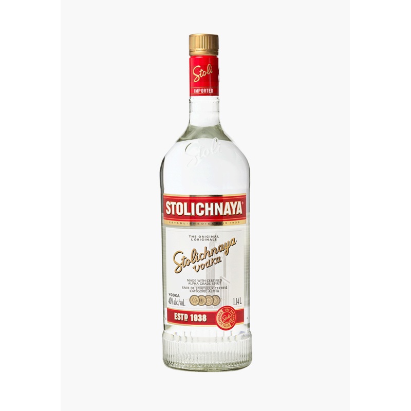 Stolichnaya Premium Vodka – 1.75L