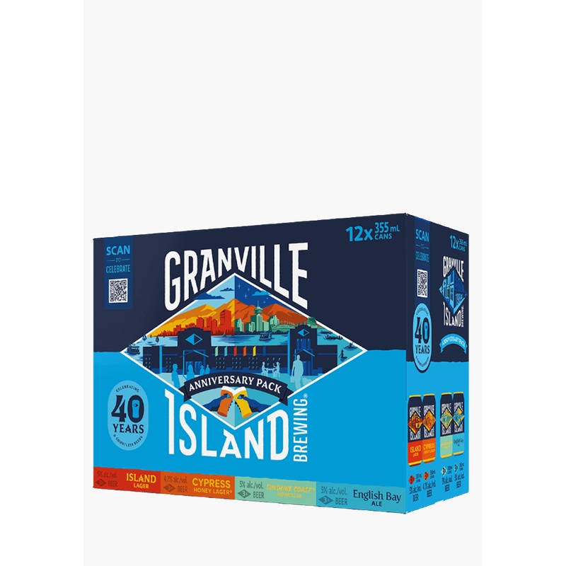 Granville Island 40th Anniversary Pack – 12x355ML