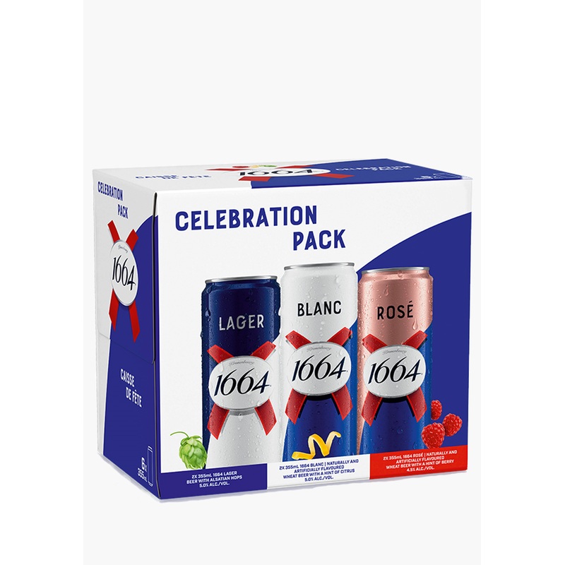 Kronenbourg 1664 Celebration Mix – 6x355ML