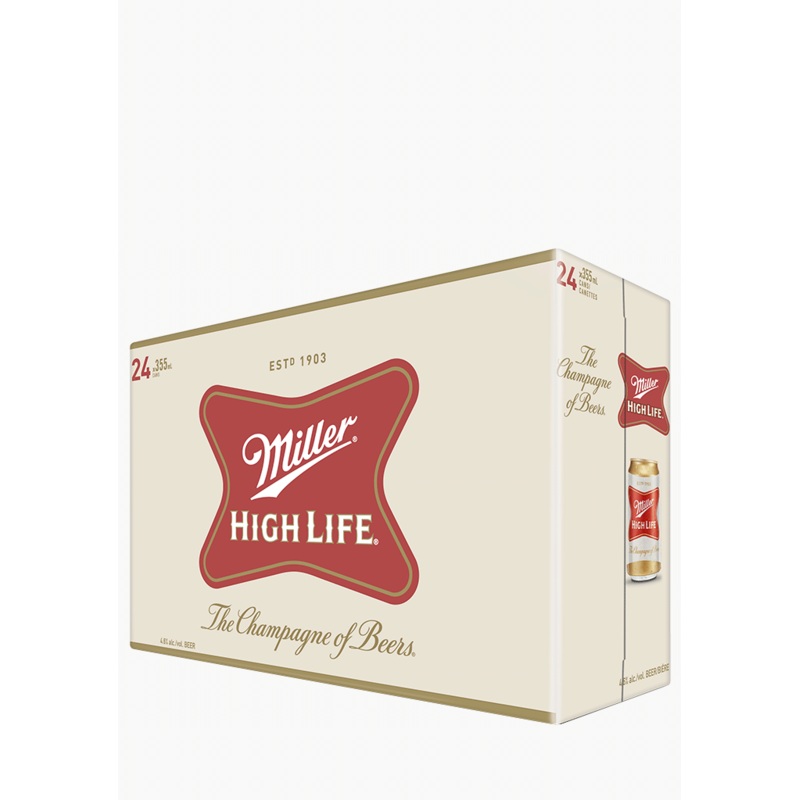 Miller High Life Cans – 24x355ML