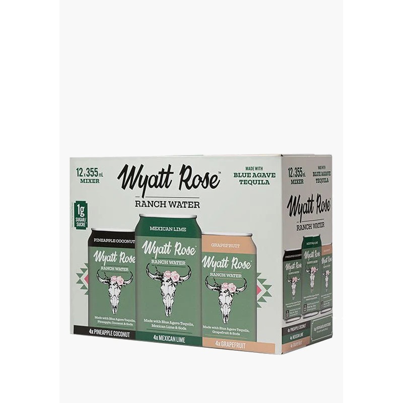 Wyatt Rose Ranch Water Mixer – 12x355ML
