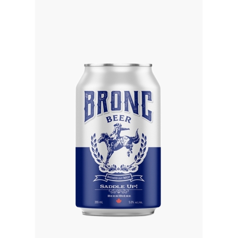 Bronc Lager Cans – 15x355ML|Canada|15x355ML