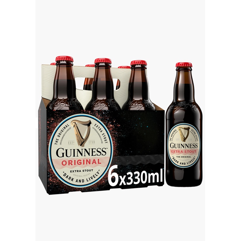 Guinness Extra Stout – 6x330ml