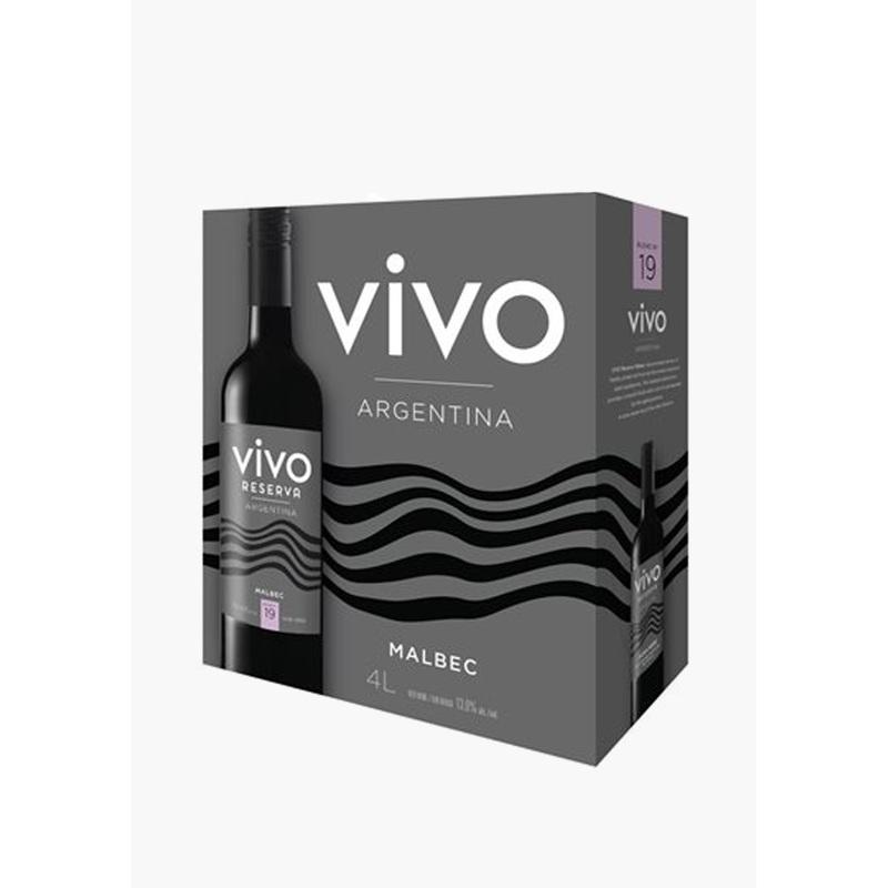 Vivo Reserva Malbec – 4.0L|Argentina|4000ML