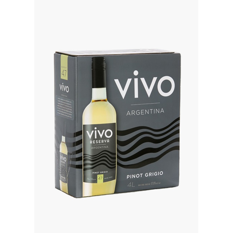 Vivo Reserva Pinot Grigio – 4.0L