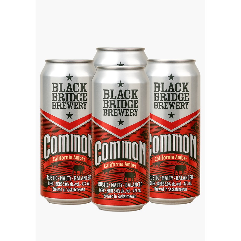 Black Bridge Common Amber – 4x473ML