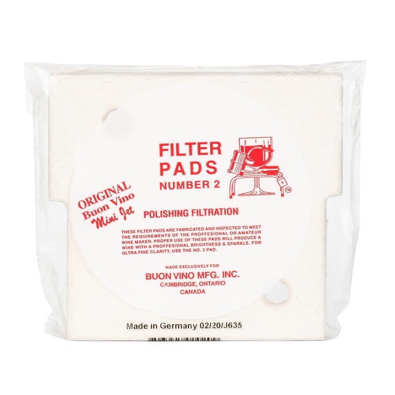 Buon Vino Mini-Jet Filter Pads #2
