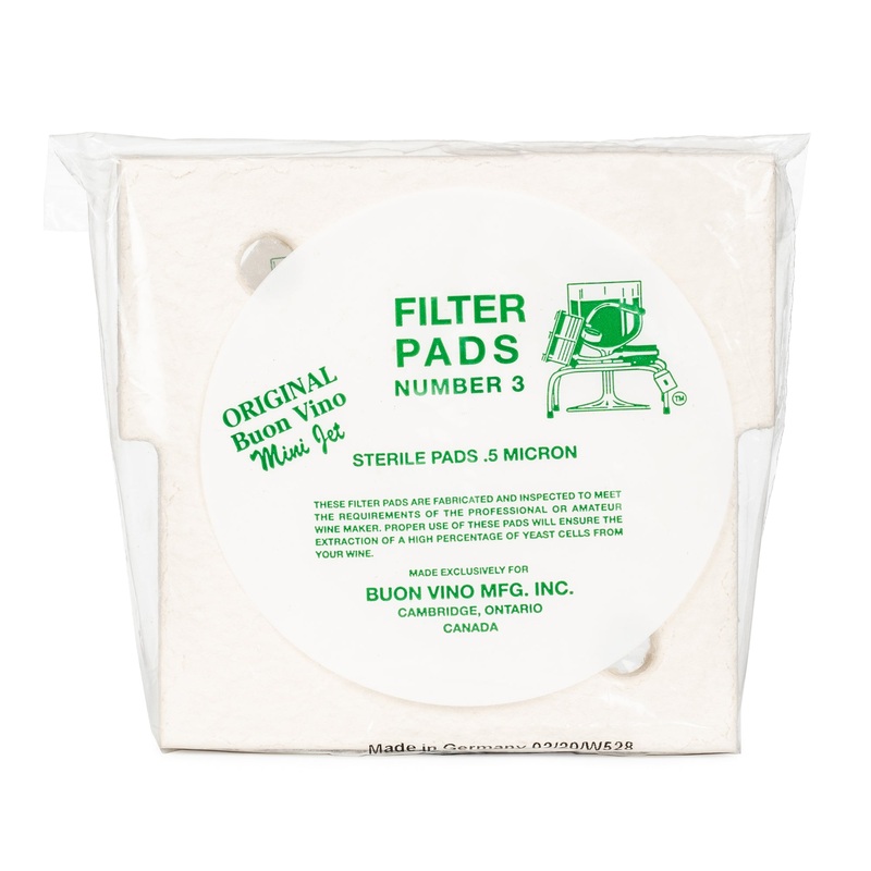 Buon Vino Mini-Jet Filter Pads #3