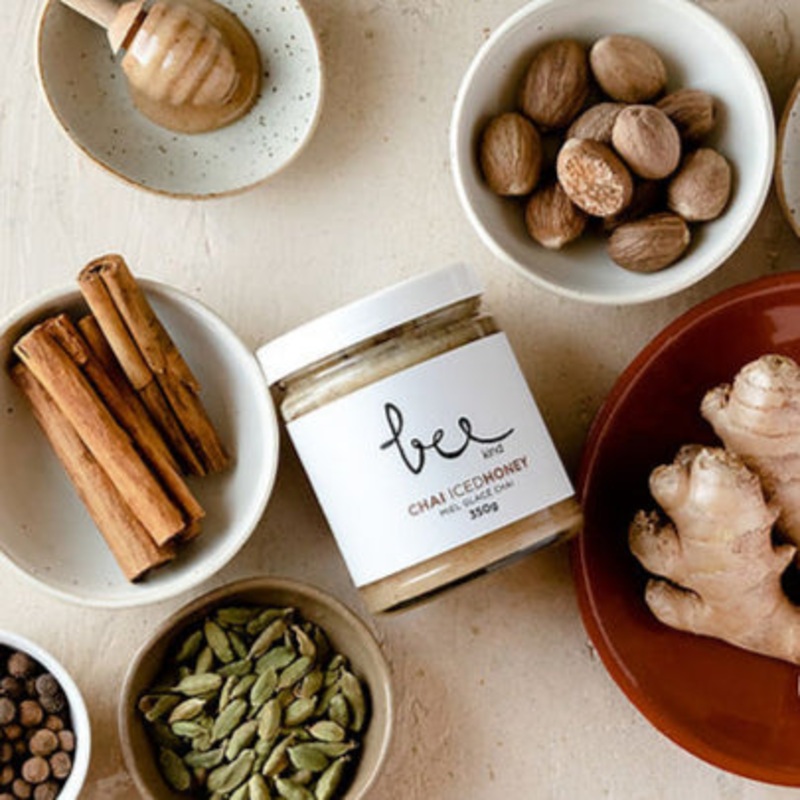Chai Infused Iced Honey