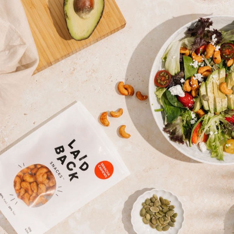 Laid Back Snacks Sriracha Cashews